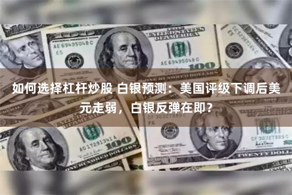 如何选择杠杆炒股 白银预测：美国评级下调后美元走弱，白银反弹在即？