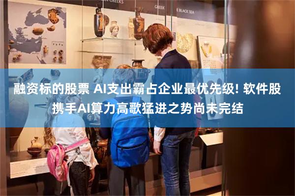 融资标的股票 AI支出霸占企业最优先级! 软件股携手AI算力高歌猛进之势尚未完结