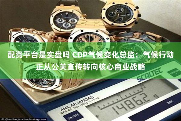 配资平台是实盘吗 CDP气候变化总监：气候行动正从公关宣传转向核心商业战略