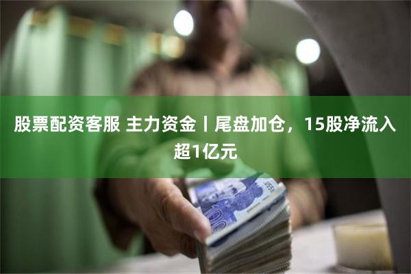 股票配资客服 主力资金丨尾盘加仓，15股净流入超1亿元